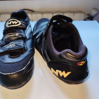 Zapatillas de Ciclismo Northwave Negras talla 43