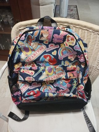 Mochila Escolar Princesas Disney