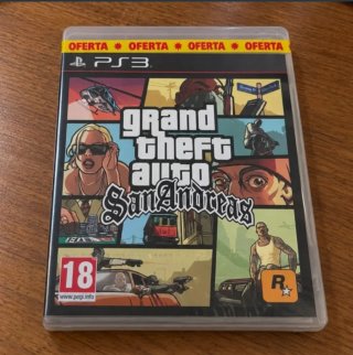 precintado Grand Theft Auto: San Andreas (PS3)