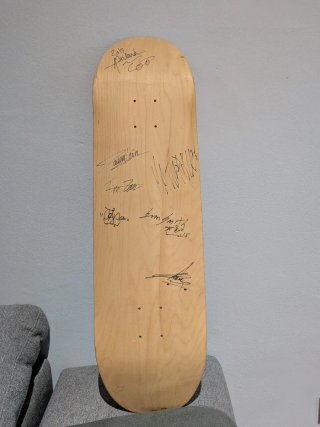 Tabla de Skate Firmada Xtreme Games 2015