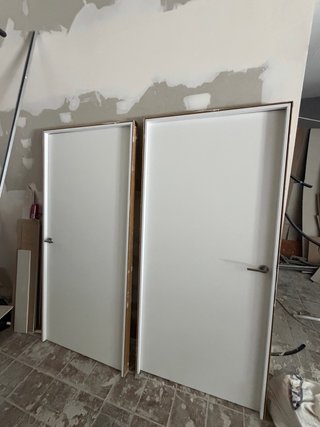 2 Puertas Blancas de 92cm
