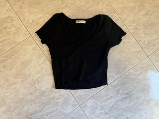 Top negro Pull&Bear