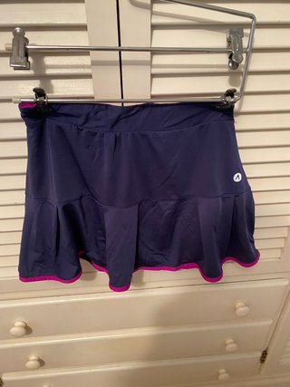 Falda pantalón de pádel azul y rosa