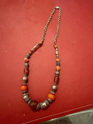 Collar de Plata con Piedras