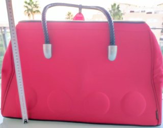 Preciosa maleta de Viaje Rosa/Rojo