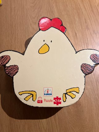 Puzzle Djeco Gallina 24 piezas