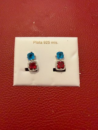 Pendientes de Plata 925 con Piedras