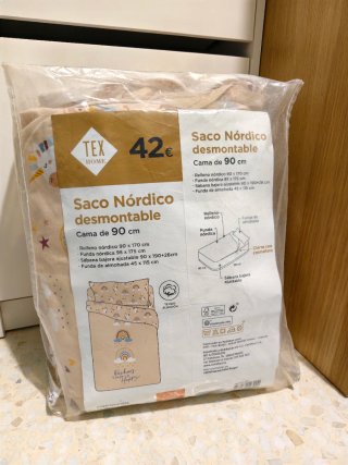 Saco Nórdico Desmontable Unicornios 90cm