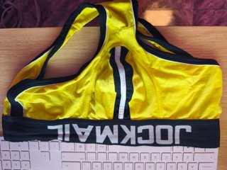 Calcetines Jockmail Amarillo y Negro