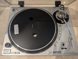 Tocadiscos Gemini PT-2000 III