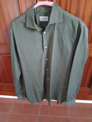 Camisa Scalpers Verde Talla 39
