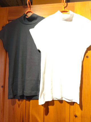 Pack 2 Camisetas Cuello Perkins Zara - Talla S
