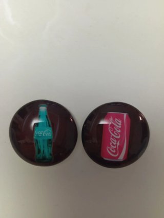 2 Imanes Coca-Cola