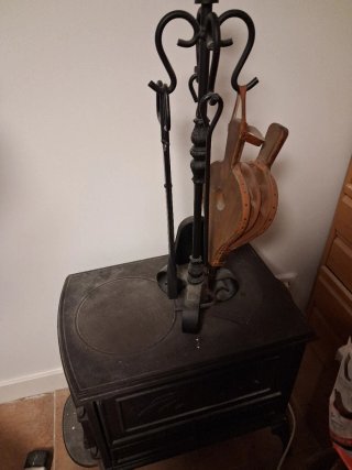 Chimenea Francesa con todos los accesorios
