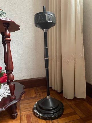 Cenicero de pie vintage