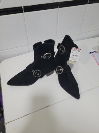 Botines Zara Negros Talla 37
