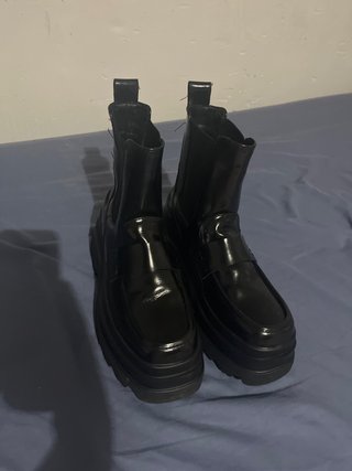 Botines Negros Estilo Chelsea