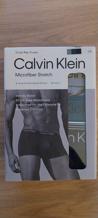 Pack 3 Boxers Calvin Klein Talla L