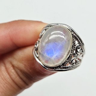Anillo de Plata 925 con Piedra Luna