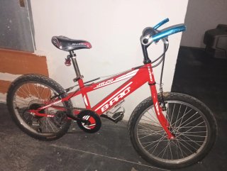 Bicicleta Infantil B-Pro JR20 Roja