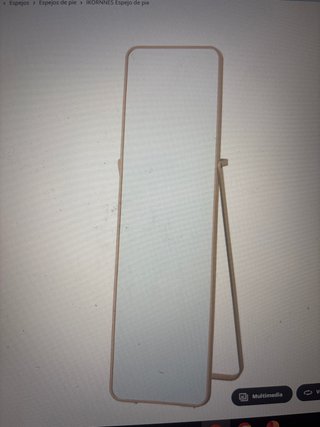 Espejo de pie IKORNNES IKEA