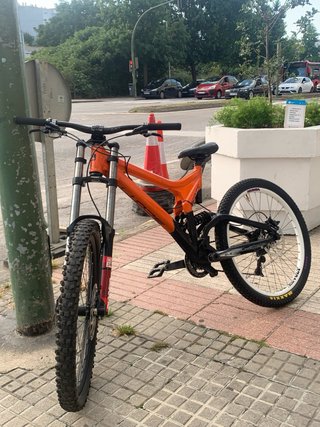 Scott nitrous doble suspension dh, enduro