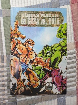 Heroes Marvel, la Cosa vs la Masa