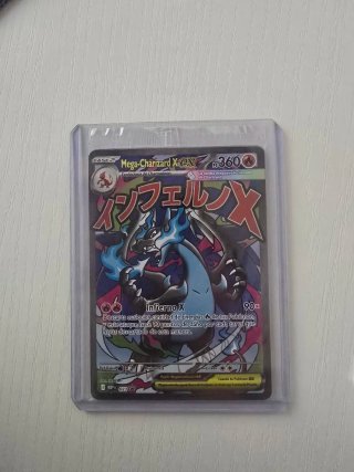 Carta Pokémon Mega-Charizard X EX y Oricorio