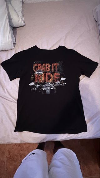 Camiseta Harley-Davidson Negra Talla M