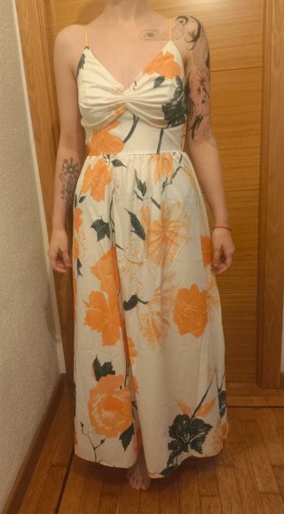 Vestido Largo Floral