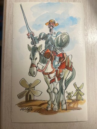 Sello Don Quijote De La Mancha 1998