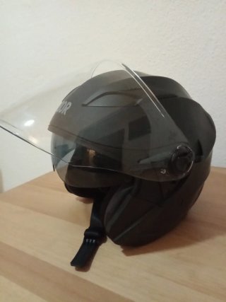 Casco Semi Integral 130R Negro Mate talla L