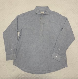 Camisa polera Alvaro Moreno azul. Talla 44