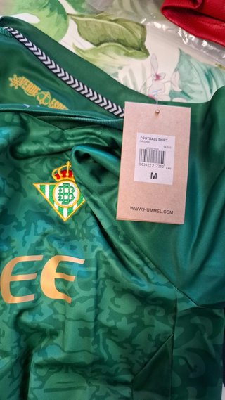 Camiseta Real Betis Hummel Segunda Equipación