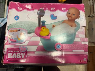 Bañera para Muñecos New Born Baby Simba