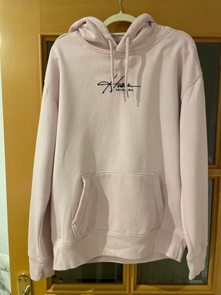 Sudadera Hollister Rosa Talla M