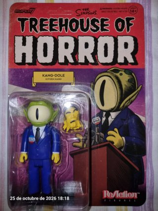 Figura Kang Dole Simpsons Super7 Treehouse Horror
