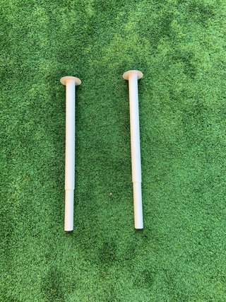 2 Patas Extensibles IKEA Blancas