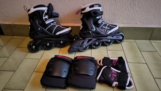 Patines Rollerblade Talla 38 con Protecciones