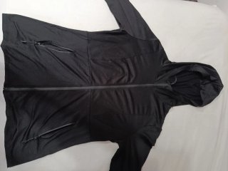 Chaqueta de deporte negra