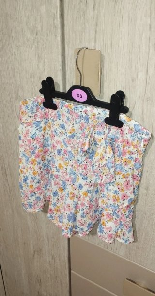Falda pantalón Bershka floral