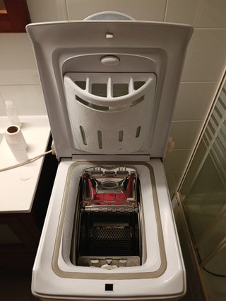 Lavadora de Carga Superior Blanca