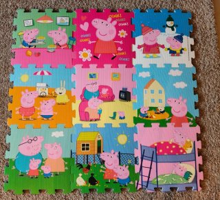 Alfombras Puzzle Peppa Pig