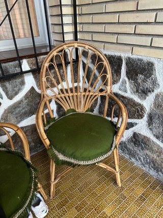 2 Sillones de Mimbre