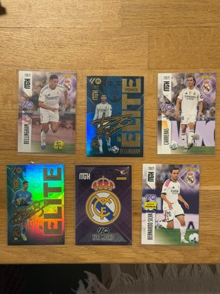 Lote 6 Cromos Megacracks Real Madrid 26/27