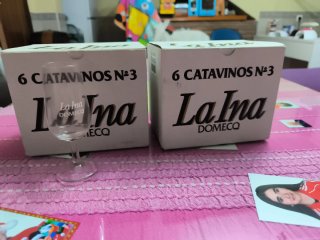 2 Cajas de 6 Catavinos La Ina Domecq