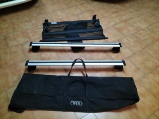 Barras de Techo Audi Q5 con Estuche y Malla