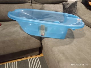 Bañera para bebé azul