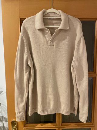 Jersey Zara Beige Talla M