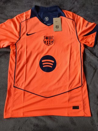 Camiseta Fútbol FC Barcelona Nike Naranja  T. M